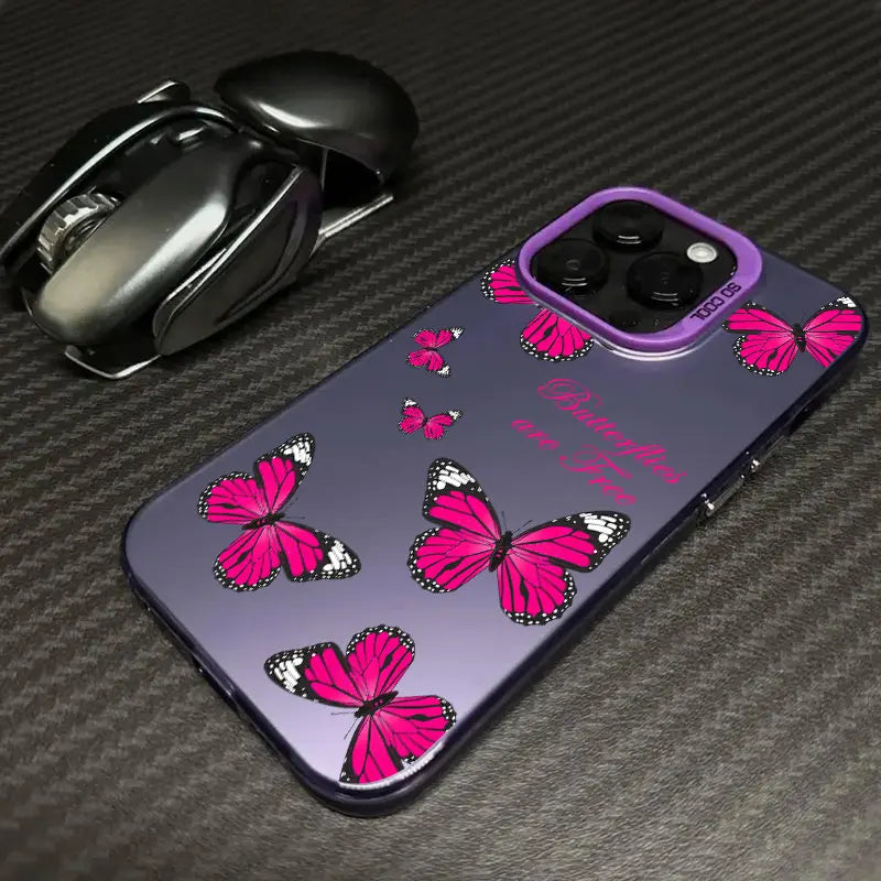 Beautiful Butterfly Painting Coque For Apple Phone Case
