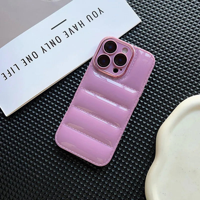 Candy Down Jacket Puffer Phone Case