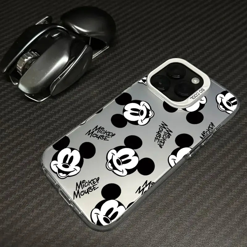 Mickeys Mouse Cartoon Black White Phone Case