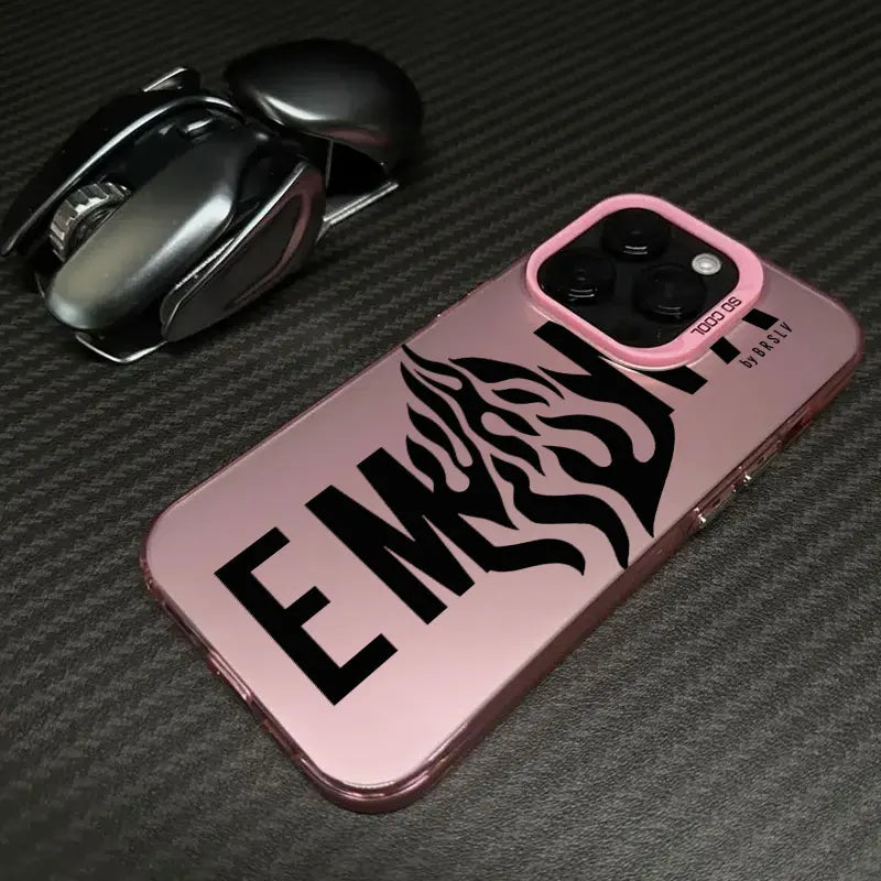 Black Flame Coque For Apple iPhone