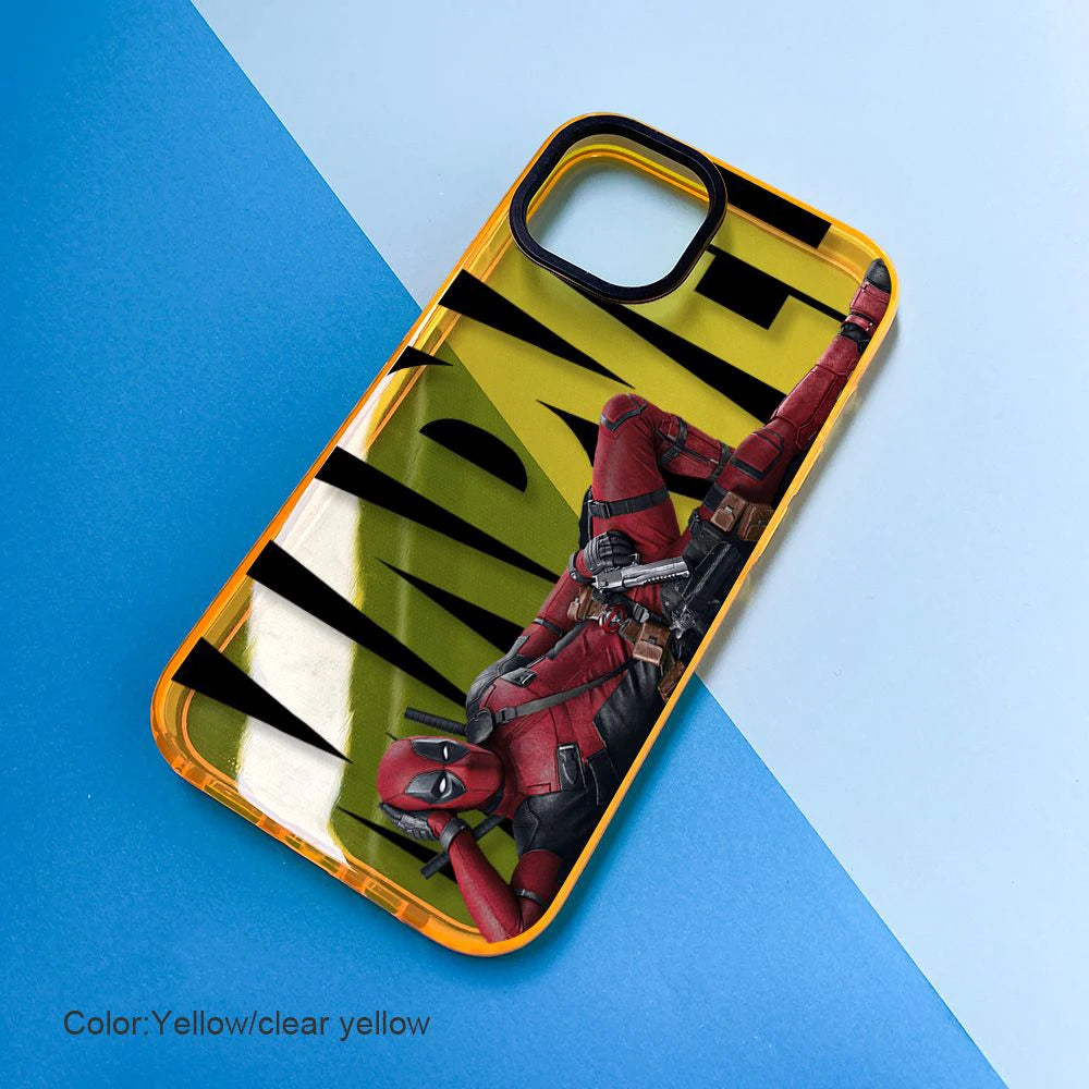 High Quality Marvel Deadpool Cool Phone Case For iPhone