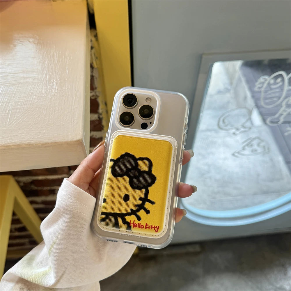 Wallet For Magsafe Magnetic Hello Kitty Wallet Phone Case