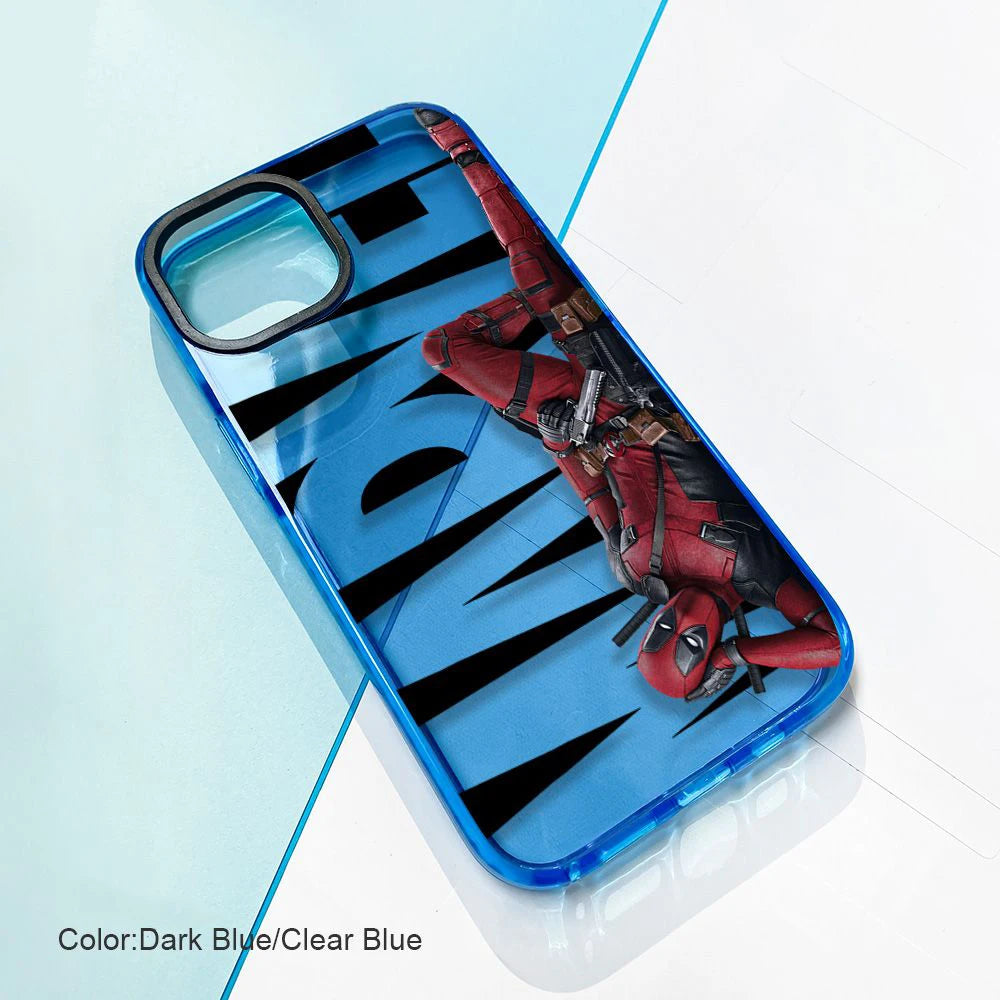 High Quality Marvel Deadpool Cool Phone Case For iPhone