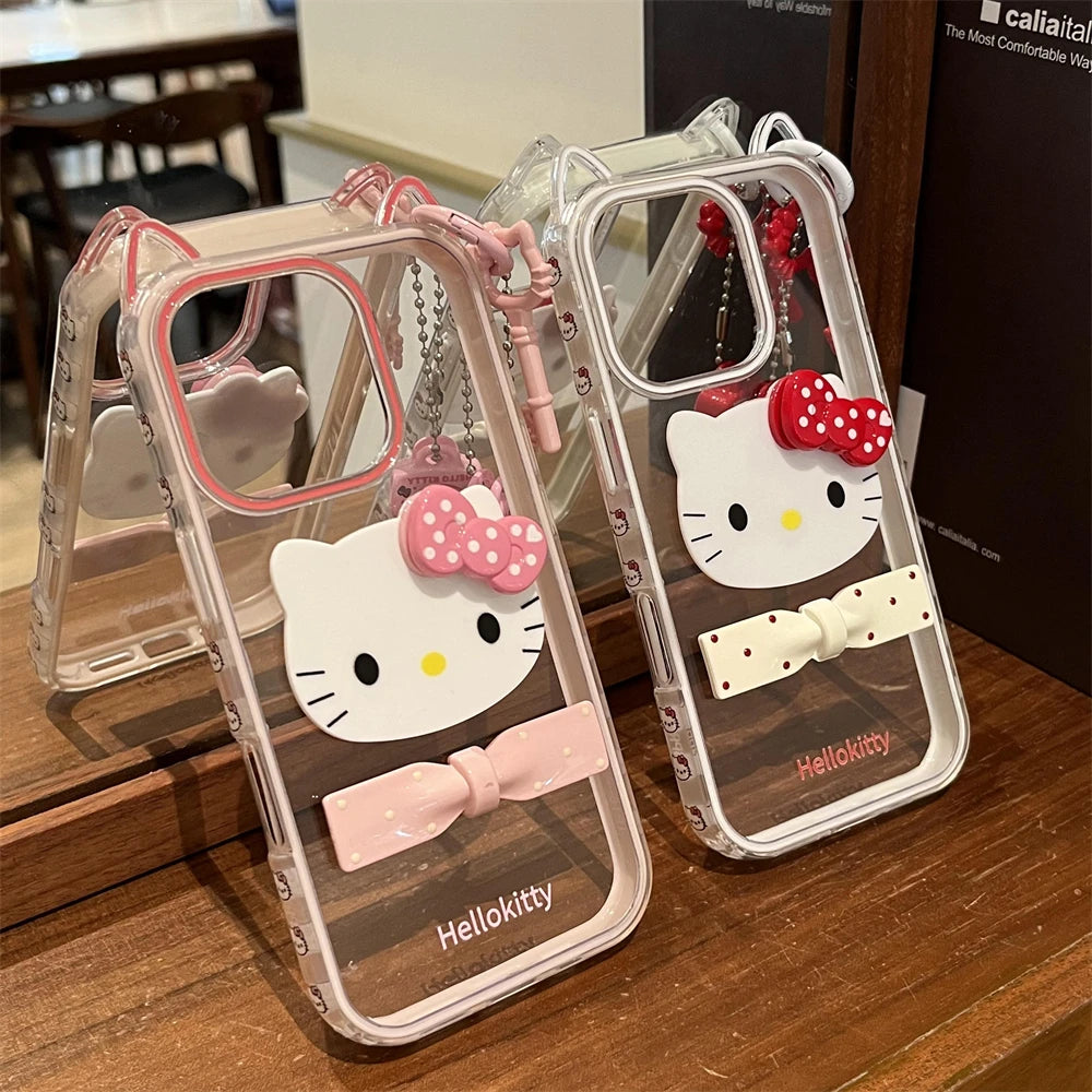 Candy 3D Cat Ears Hello Kitty Slim Phone Case