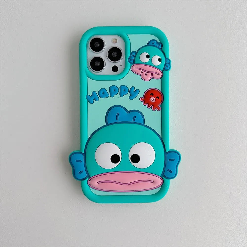 Kawaii 3D Cartoon Sanrio Phone Case