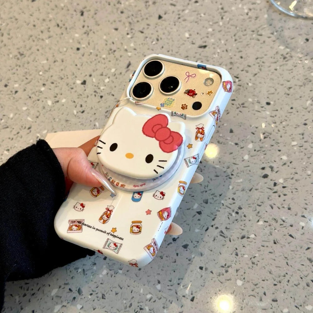 Korean New Cute Cartoon Sanrio Hello Kitty Phone Case For iPhone