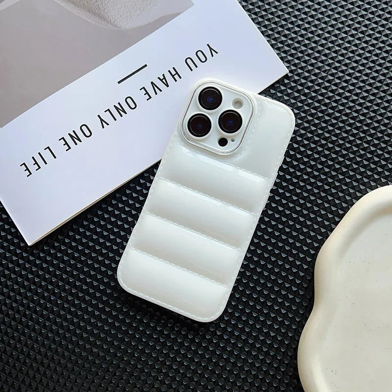 Candy Down Jacket Puffer Phone Case