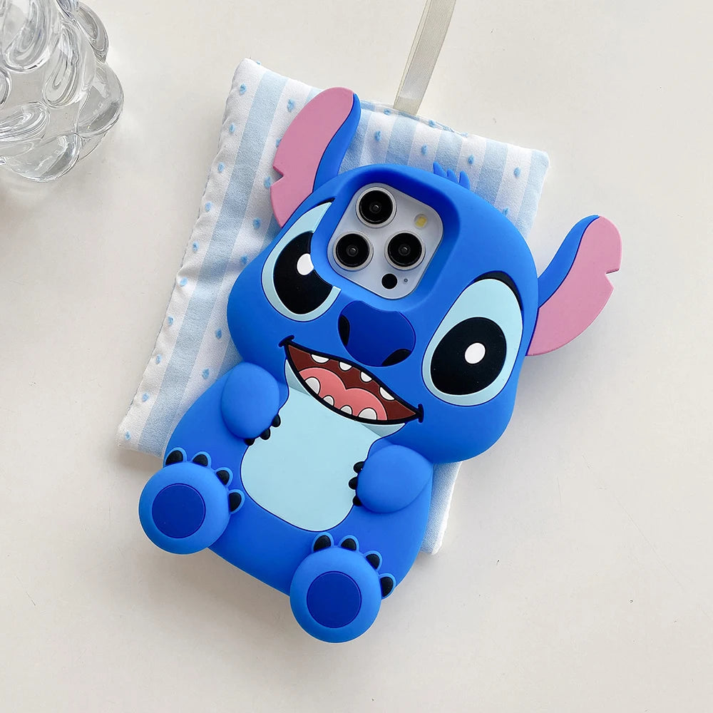 Kwaii Cartoon Lilo Stitch Phone Case
