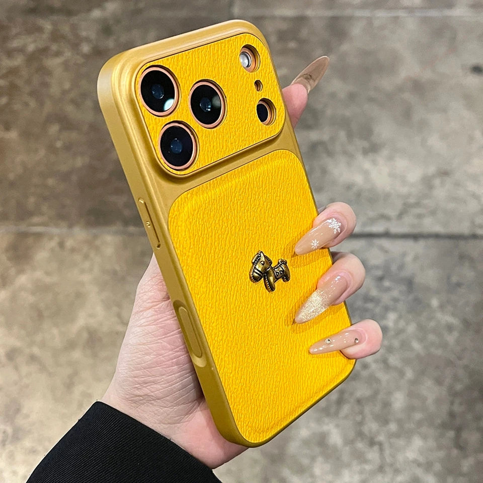3D Big Window Horse Phone Case For iPhone