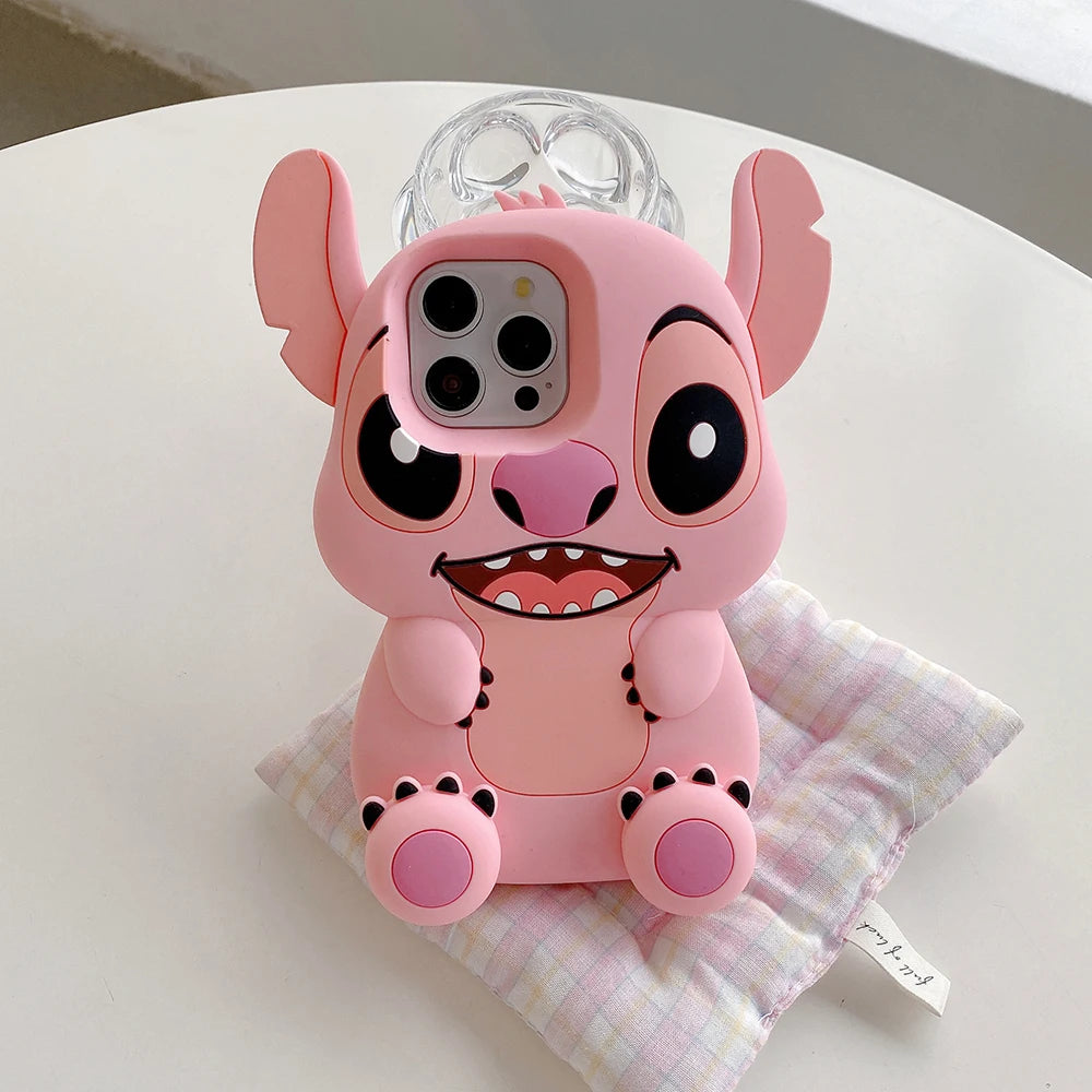 Kwaii Cartoon Lilo Stitch Phone Case