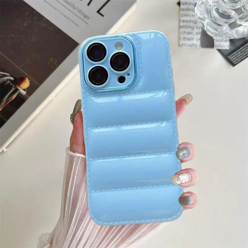 Candy Down Jacket Puffer Phone Case