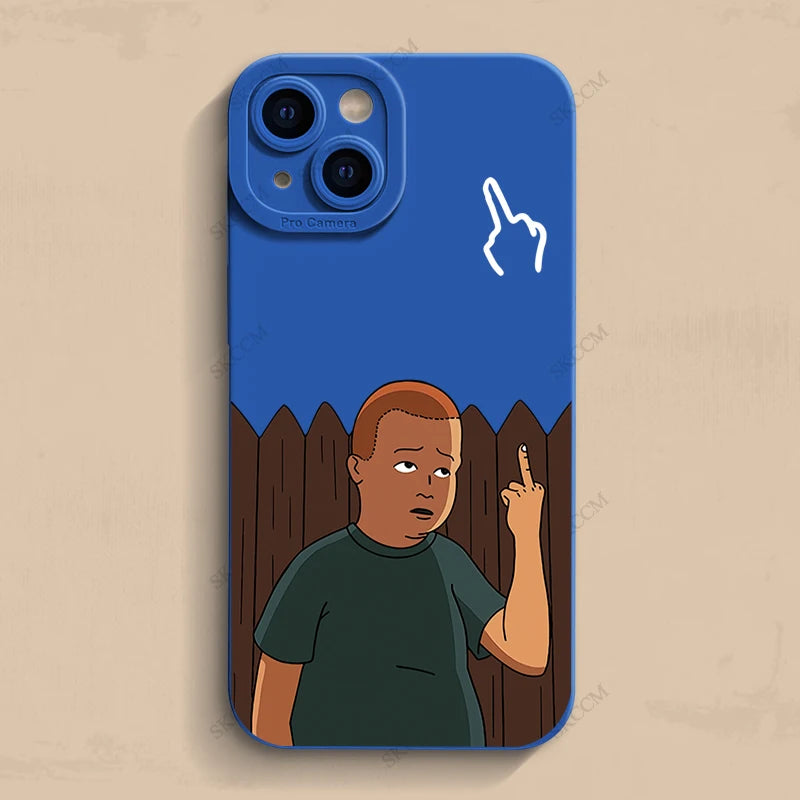 Funny Cartoon Man Phone Case For iPhone