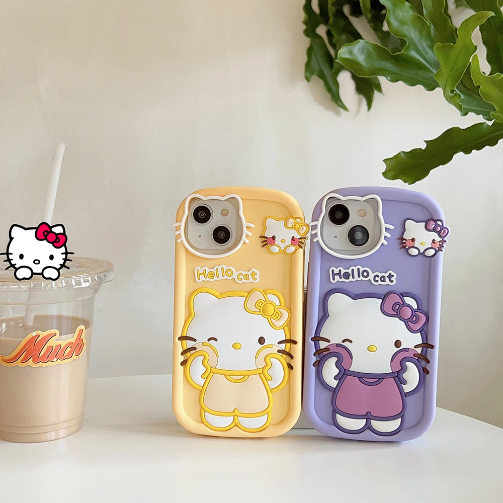 Kawaii Cartoon Hello Kitty Phone Case