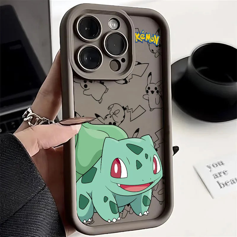 Eevee Gengar Pokemon Anime Soft Silicone Phone Case