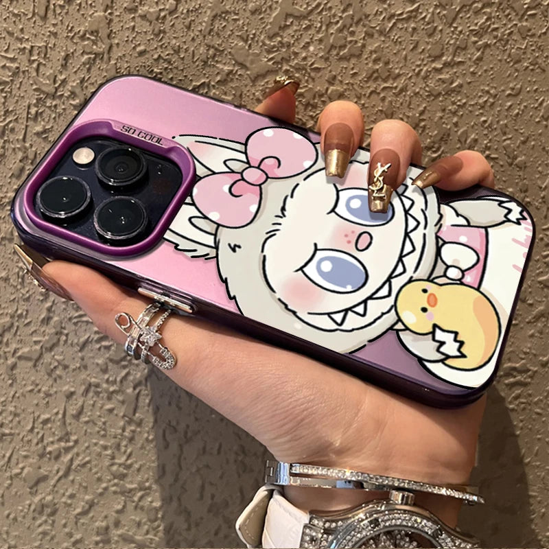 Cute Interesting Labubu Matte Phone Case