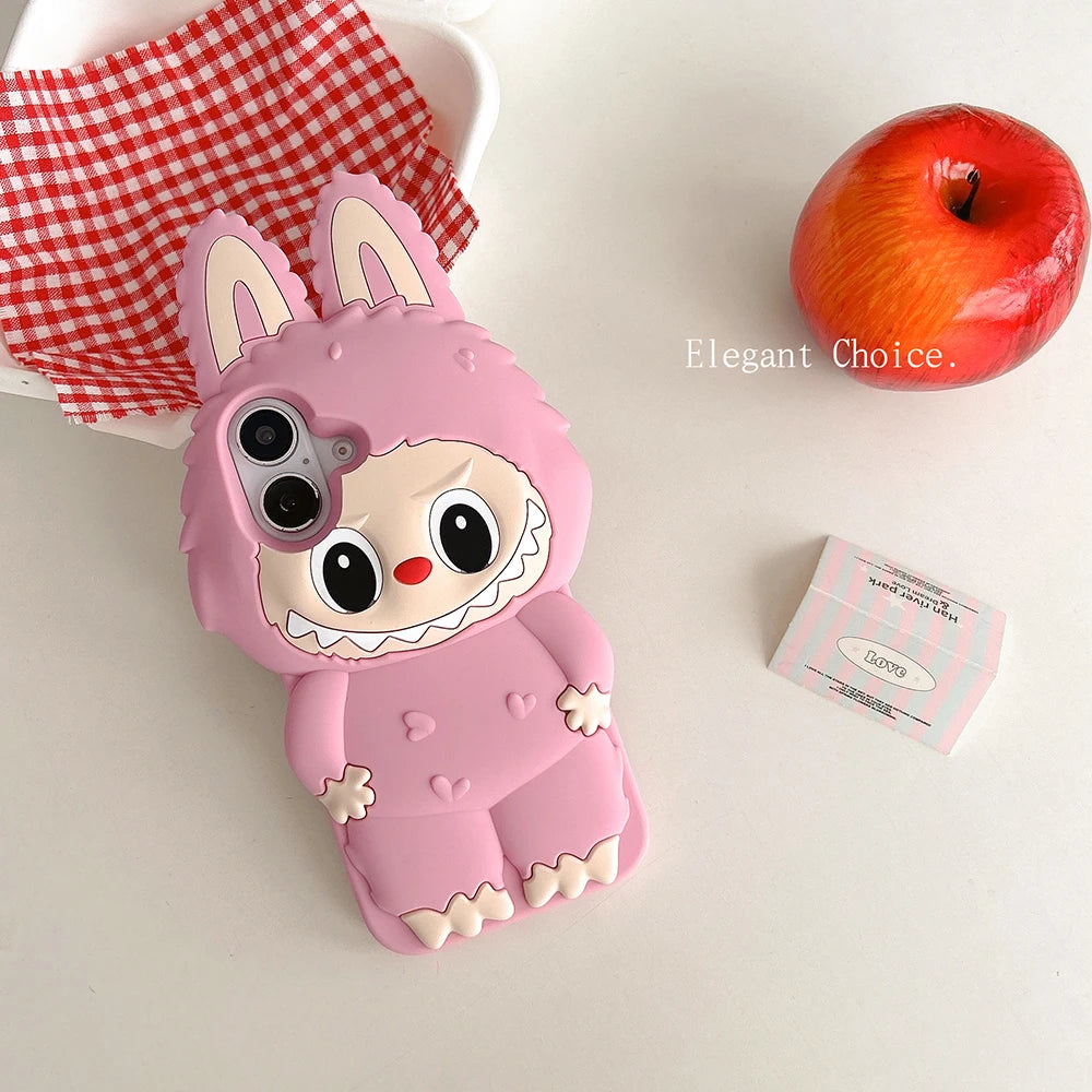 Kawaii Cartoon LaBuBu Monsters Phone Case