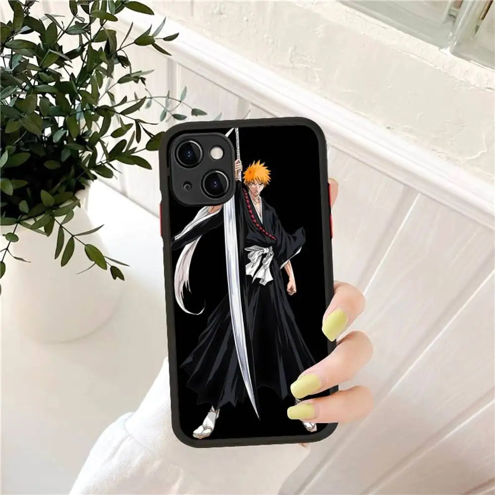 Anime Cool Bleachs Phone Case For iPhone