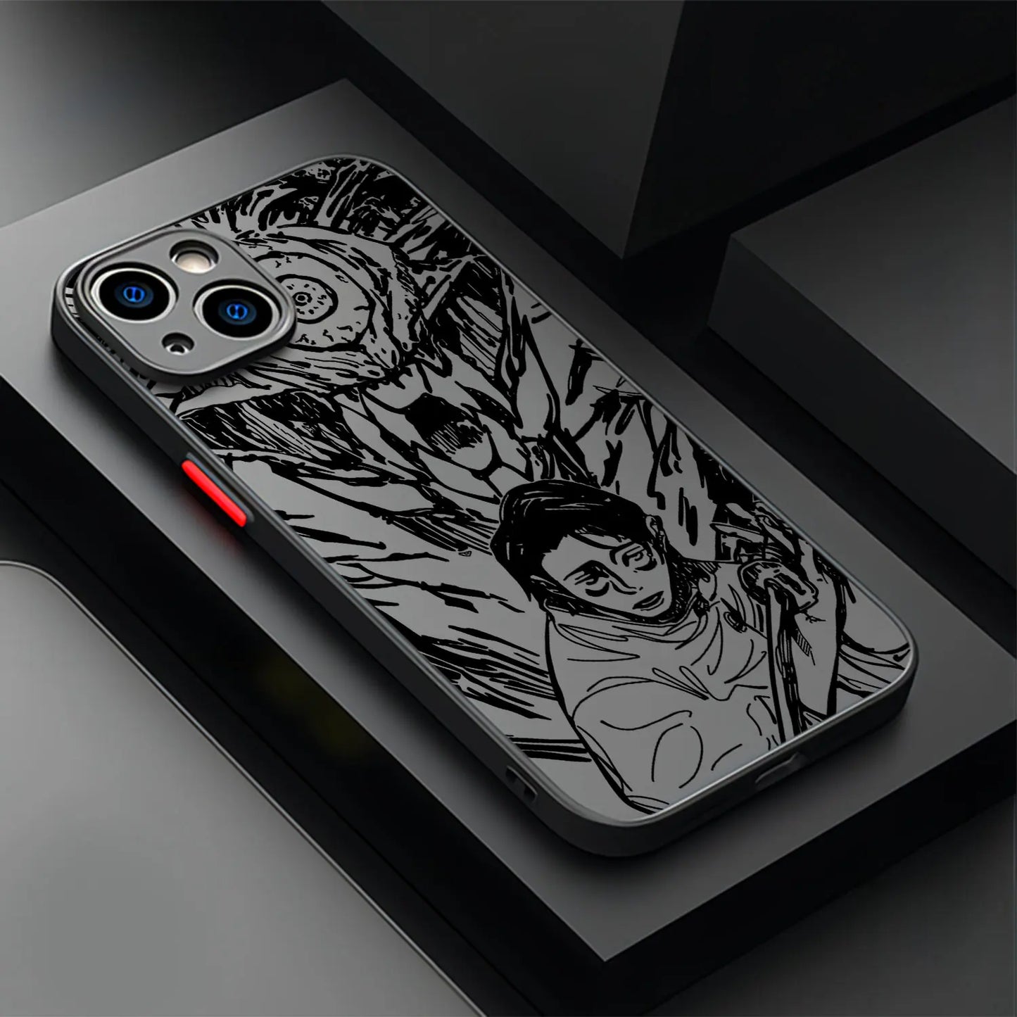 Anime Black Jujutsu Kaisens Phone Case iPhone