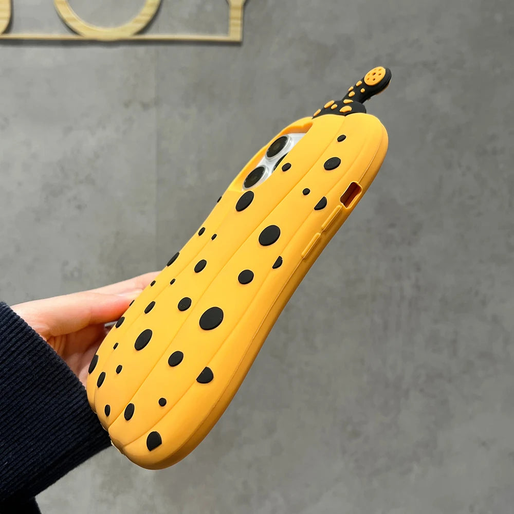 Vegetable Polka Dots Pumpkin Phone Case