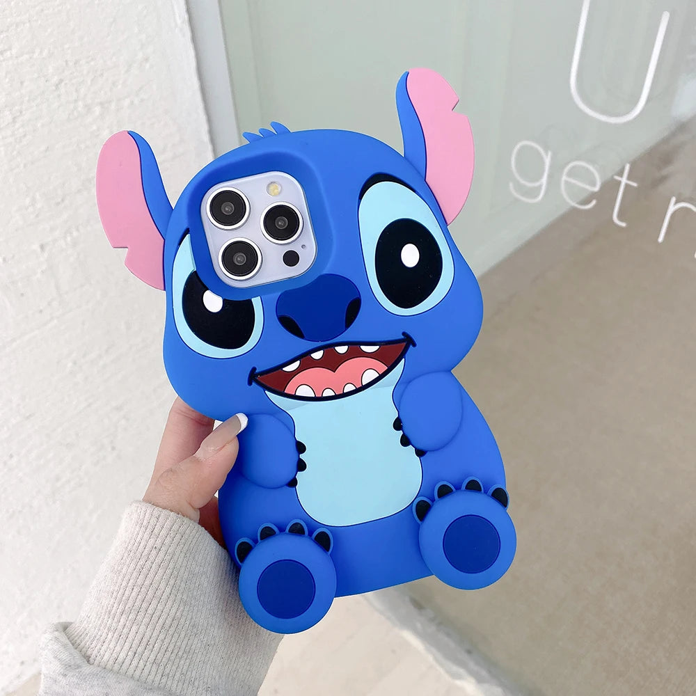 Kwaii Cartoon Lilo Stitch Phone Case