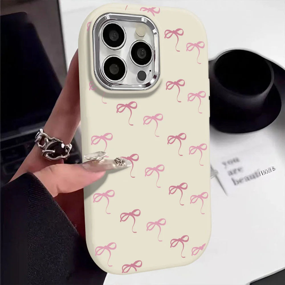 Cute Pink Bow Phone Case