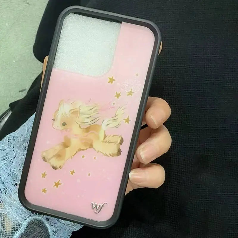 Wildflower INS Pony Dreams Phone Case For iPhone