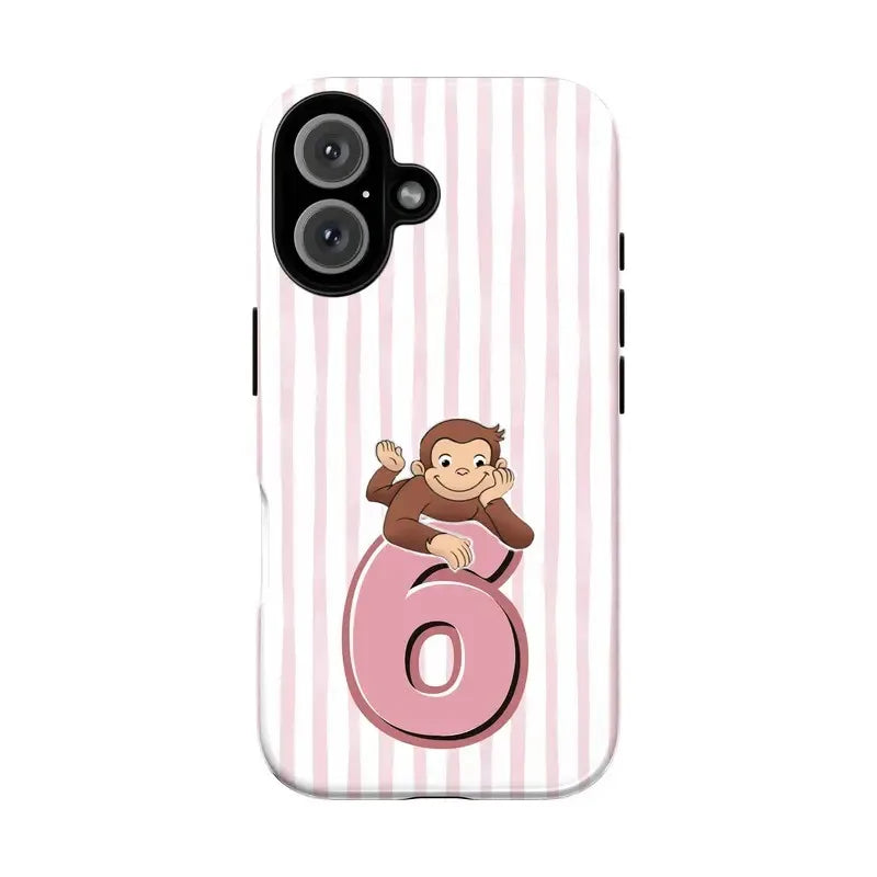 Cute Matching 67 Curious George Phone Case For iPhone