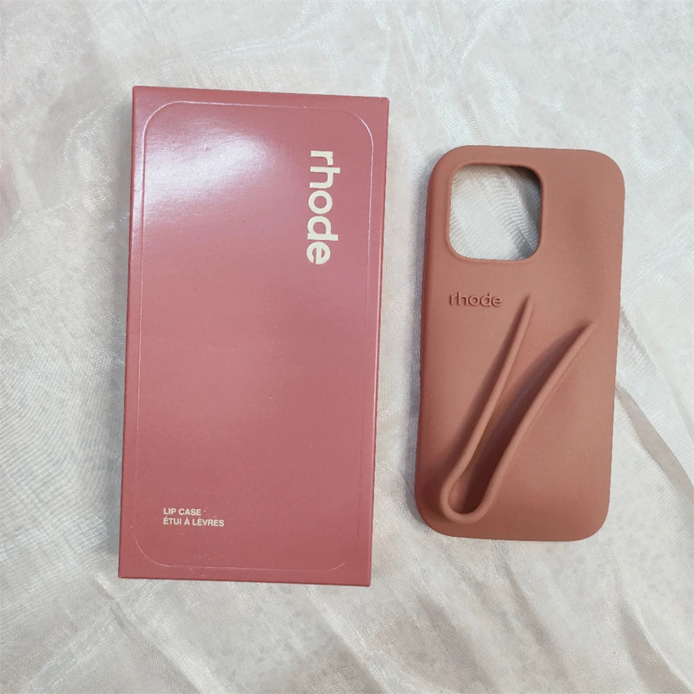 Rhode Phone Case For iPhone With Box Rhode Soft Silicone Phone Case