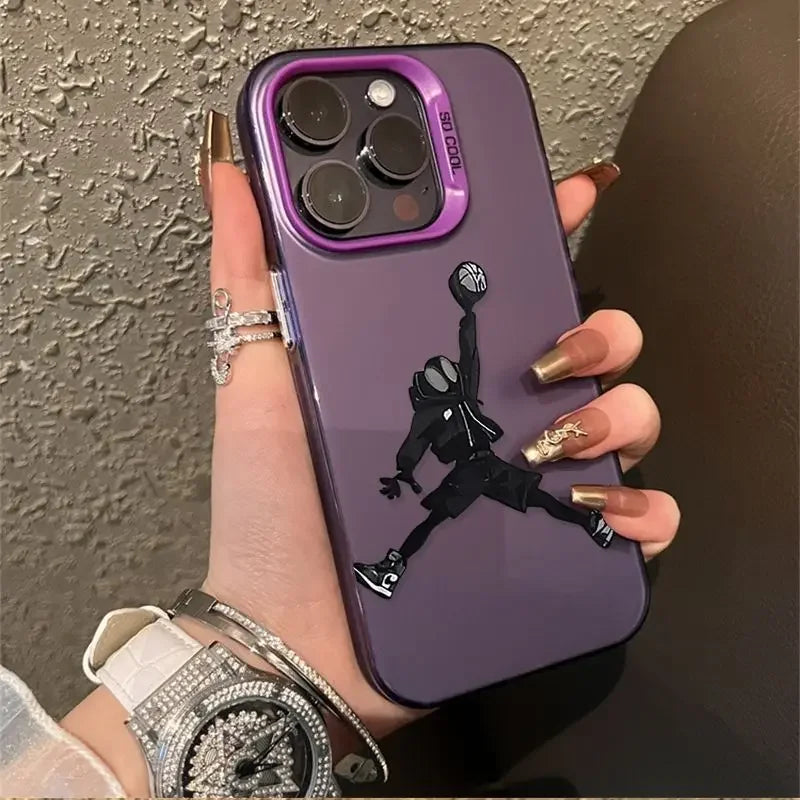 Marvel Dazzling Cool Basketball Spider Man Phone Case For iphone