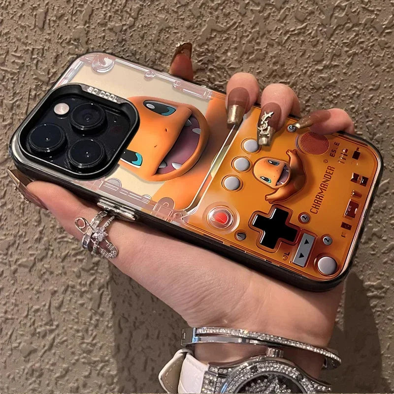 Pokemon Pikachu Gengar Game Phone Case For iPhone