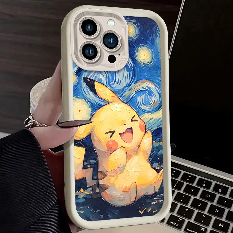 Anime Lovely Pokemon Phone Case For iPhone