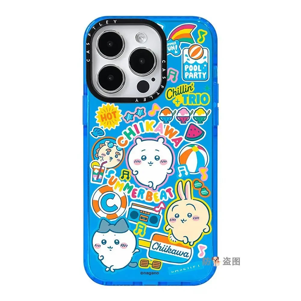 Anime Chiikawa Usagi New Case Cartoon Cute Anime Kawaii Lovely Applicable To iPhone