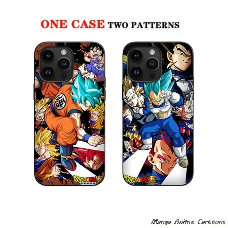 3D Grating Dragon Ball GT Phone Case For iPhone
