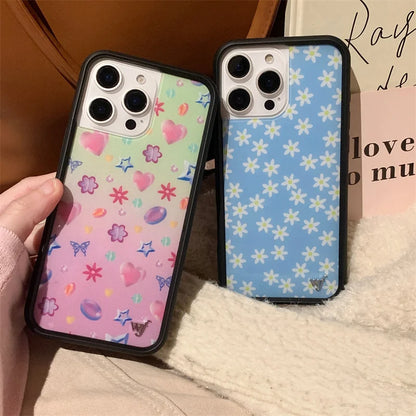 Wildflower Girl Love Heels Phone Case