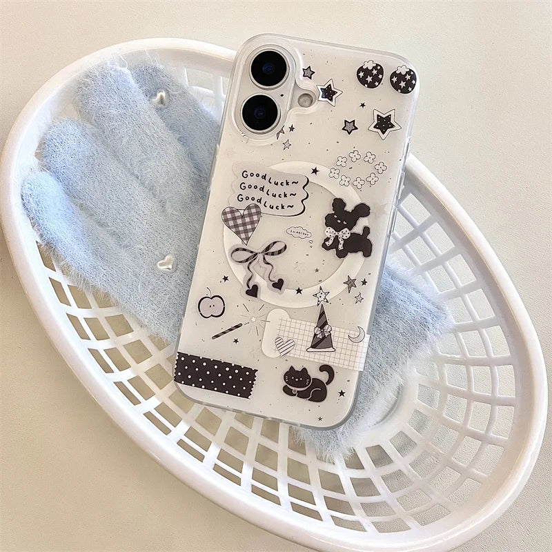 Cute Star Kitten Phone Case