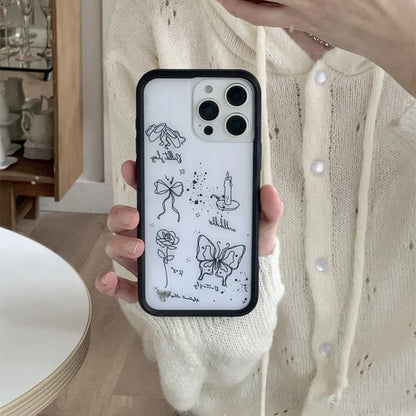 Wildflower Butterfly Phone Case