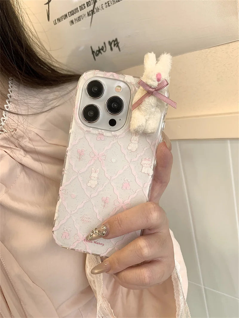 Fashion Glitter Pink Phone Case