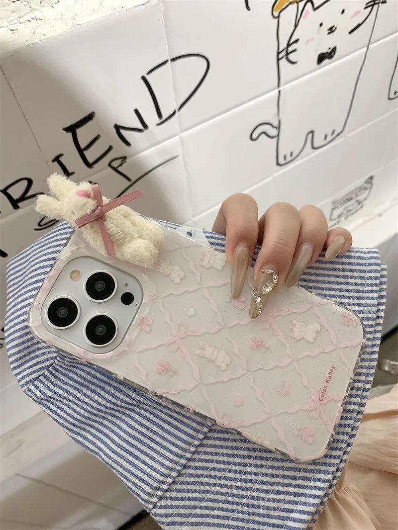 Fashion Glitter Pink Phone Case