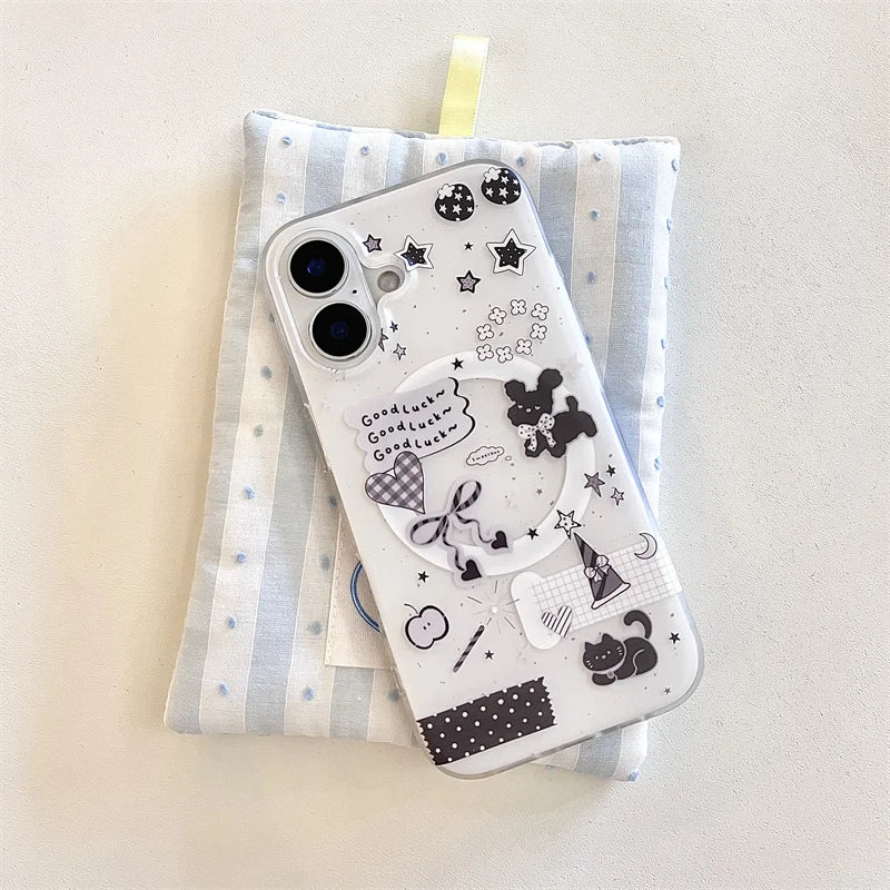 Cute Star Kitten Phone Case