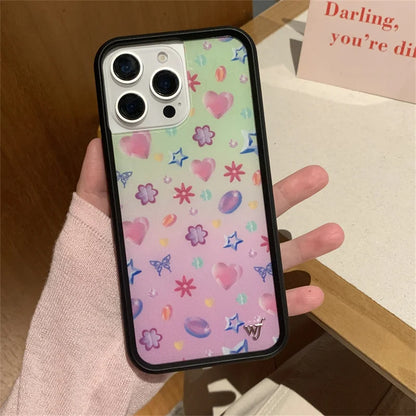 Wildflower Girl Love Heels Phone Case