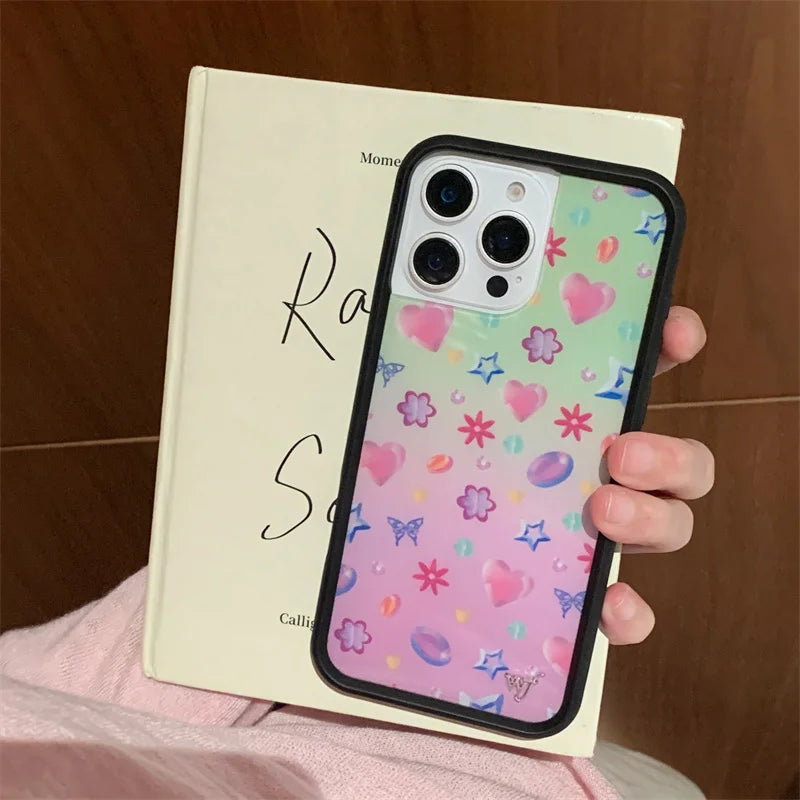 Wildflower Girl Love Heels Phone Case