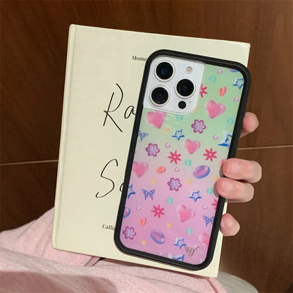 Wildflower Girl Love Heels Phone Case