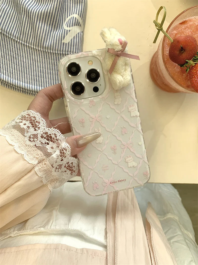 Fashion Glitter Pink Phone Case