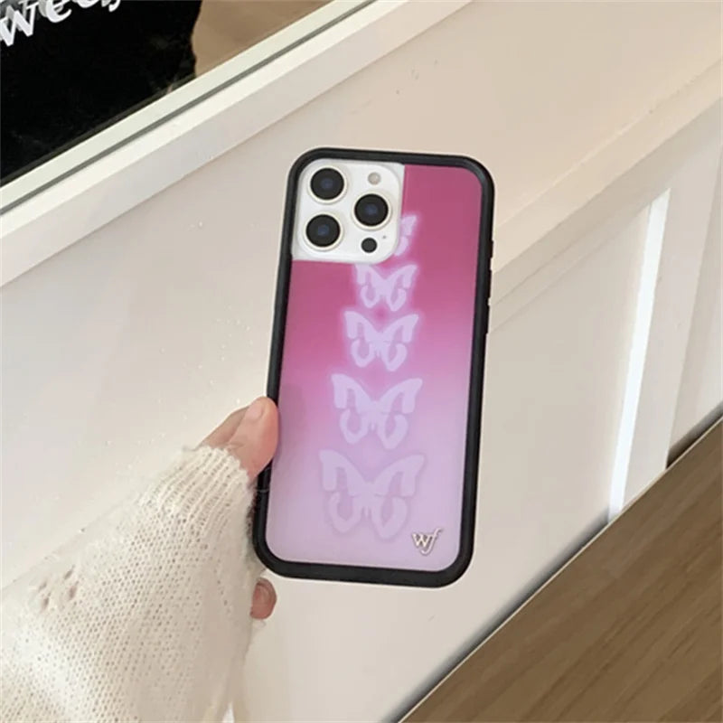 Wildflower Butterfly Phone Case