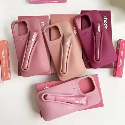 Rhode Minimalist Soft Silicone Phone Case Rhode Liptint Case With Box