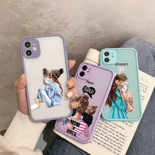 Super Mom Dad Hard Baby Girl Phone Case For iphone