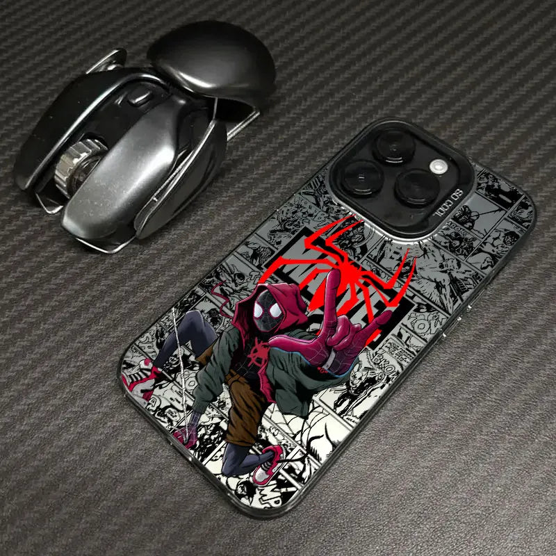 Marvel Spiderman Miles Morales Gwen Phone Case For iPhone