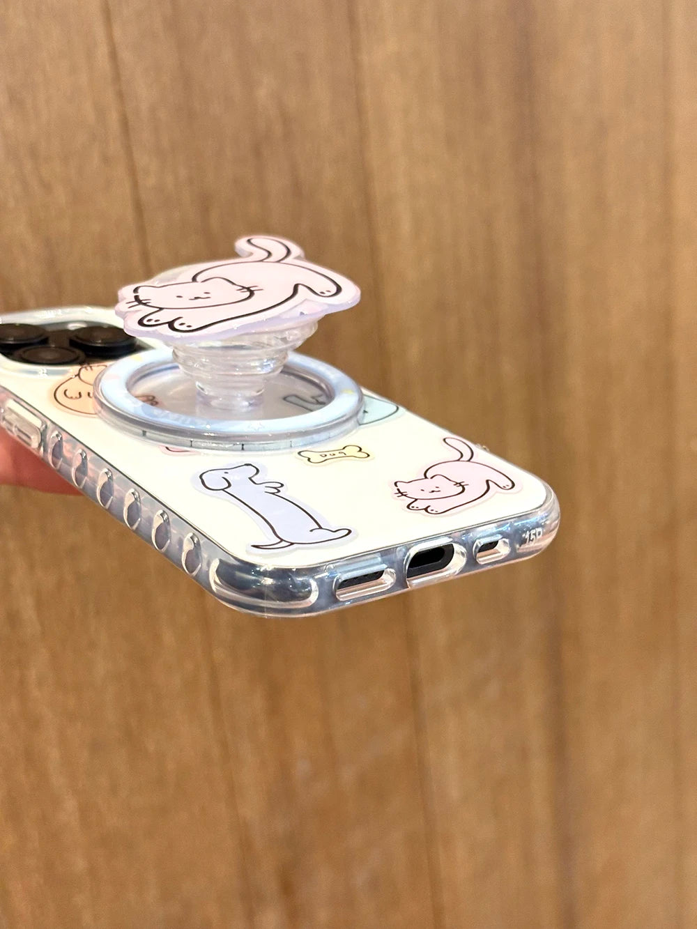 Cute Cat Cartoon Kitty Magnetic Phone Case