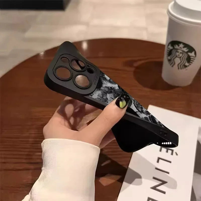 Lip-Painted Anti-Drop Phone Case For iPhone