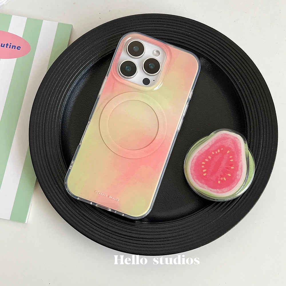 Cute Guava Magnetic Grip Tok Griptok Phone Case